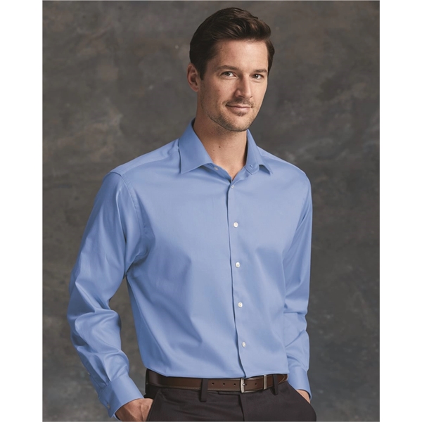 Calvin Klein Cotton Stretch Shirt - Calvin Klein Cotton Stretch Shirt - Image 11 of 14