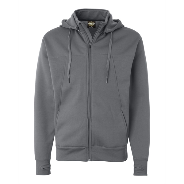 Independent Trading Co. Poly-Tech Full-Zip Hooded Sweatshirt - Independent Trading Co. Poly-Tech Full-Zip Hooded Sweatshirt - Image 20 of 20