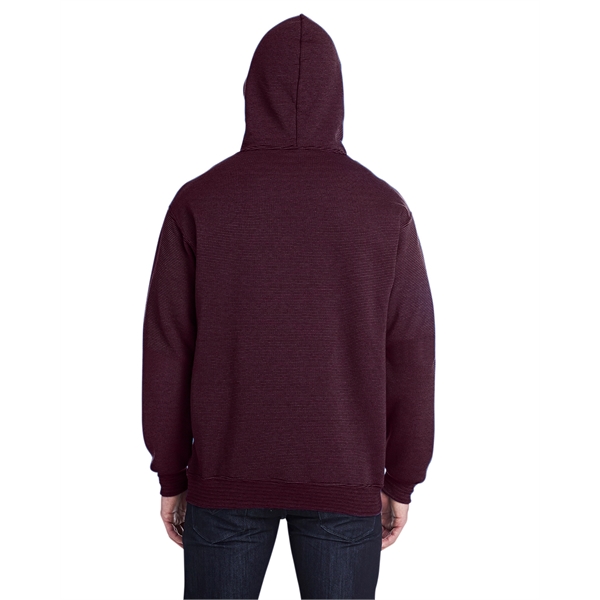 Fruit of the Loom Adult Sofspun® Striped Hooded Sweatshirt - Fruit of the Loom Adult Sofspun® Striped Hooded Sweatshirt - Image 14 of 35