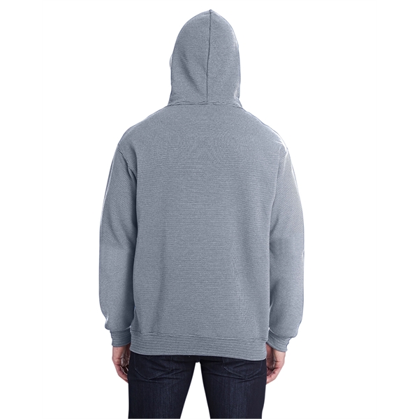 Fruit of the Loom Adult Sofspun® Striped Hooded Sweatshirt - Fruit of the Loom Adult Sofspun® Striped Hooded Sweatshirt - Image 16 of 35