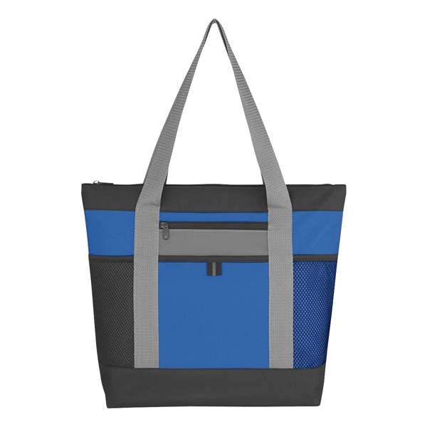 Tri-Color Tote Bag - Tri-Color Tote Bag - Image 11 of 13