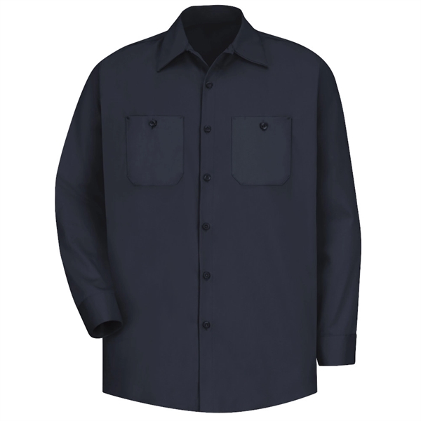 Red Kap Men's Wrinkle Resistant 100% Cotton Work Shirt - Red Kap Men's Wrinkle Resistant 100% Cotton Work Shirt - Image 0 of 21