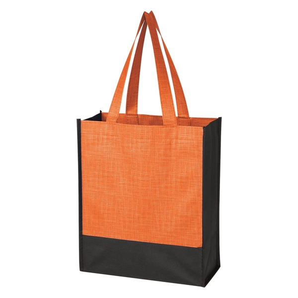 Crosshatch Mini Non-Woven Tote Bag - Crosshatch Mini Non-Woven Tote Bag - Image 20 of 25