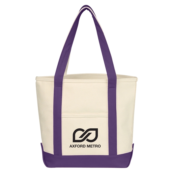 Small Starboard Cotton Canvas Tote Bag - Small Starboard Cotton Canvas Tote Bag - Image 13 of 20
