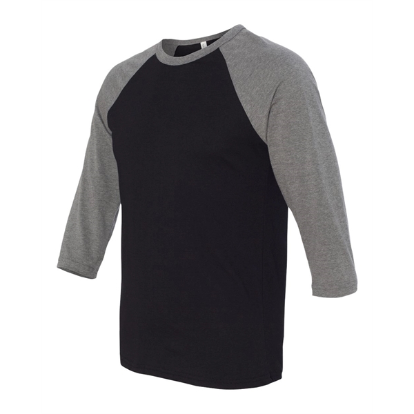 BELLA + CANVAS Three-Quarter Sleeve Baseball Tee - BELLA + CANVAS Three-Quarter Sleeve Baseball Tee - Image 8 of 93