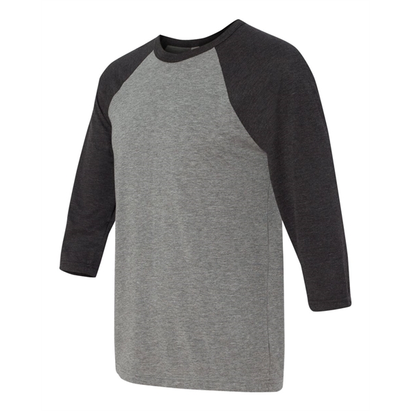 BELLA + CANVAS Three-Quarter Sleeve Baseball Tee - BELLA + CANVAS Three-Quarter Sleeve Baseball Tee - Image 22 of 93