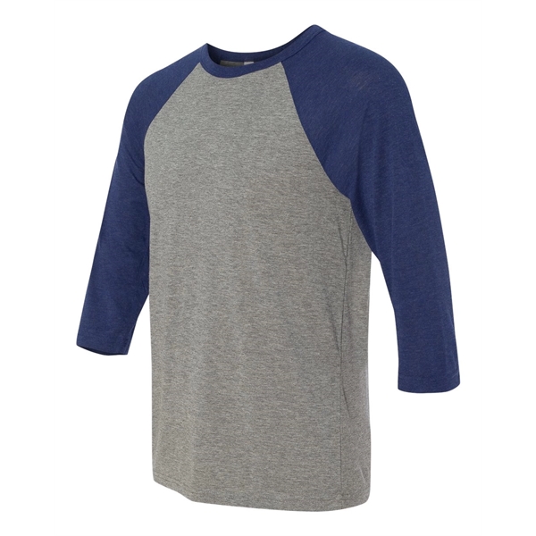BELLA + CANVAS Three-Quarter Sleeve Baseball Tee - BELLA + CANVAS Three-Quarter Sleeve Baseball Tee - Image 31 of 93