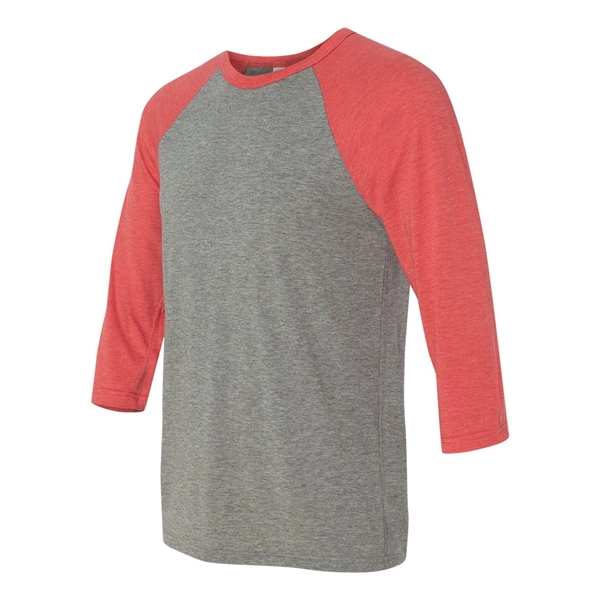BELLA + CANVAS Three-Quarter Sleeve Baseball Tee - BELLA + CANVAS Three-Quarter Sleeve Baseball Tee - Image 34 of 93