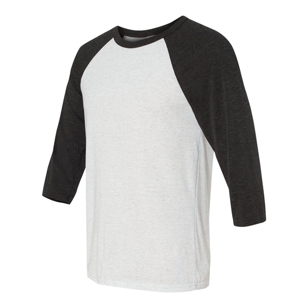 BELLA + CANVAS Three-Quarter Sleeve Baseball Tee - BELLA + CANVAS Three-Quarter Sleeve Baseball Tee - Image 40 of 93