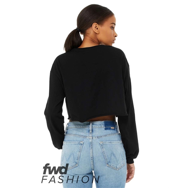 BELLA + CANVAS FWD Fashion Women's Crop Long Sleeve Tee - BELLA + CANVAS FWD Fashion Women's Crop Long Sleeve Tee - Image 9 of 24