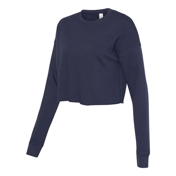 BELLA + CANVAS Women's Crop Crew Fleece - BELLA + CANVAS Women's Crop Crew Fleece - Image 18 of 20
