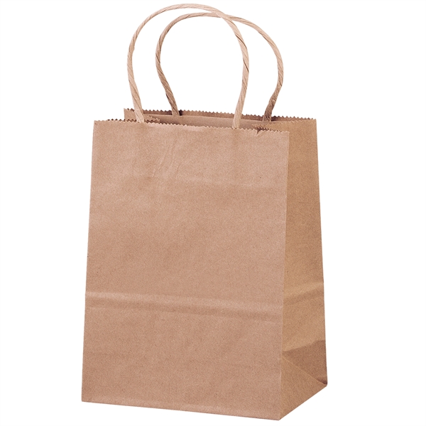 Eco Pup - Kraft-Brown Shopper - Flexo Ink Print - Eco Pup - Kraft-Brown Shopper - Flexo Ink Print - Image 3 of 3