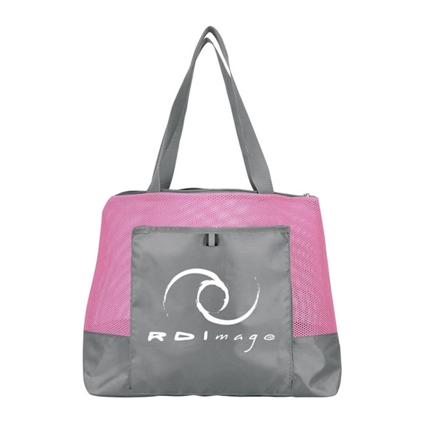 Mesh Shopping Tote Bag - Mesh Shopping Tote Bag - Image 2 of 7