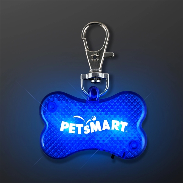LED Dog Bone Safety Pet Light - LED Dog Bone Safety Pet Light - Image 0 of 7
