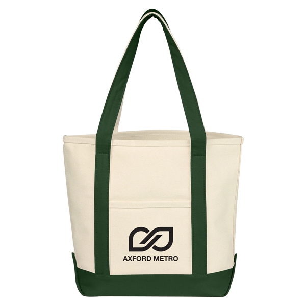 Small Starboard Cotton Canvas Tote Bag - Small Starboard Cotton Canvas Tote Bag - Image 6 of 20