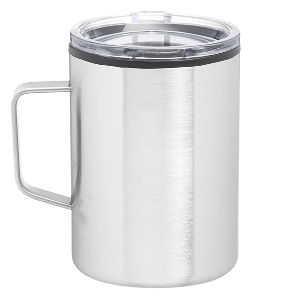 13.5 oz. Wells Stainless Steel Camper Mug - 13.5 oz. Wells Stainless Steel Camper Mug - Image 4 of 5