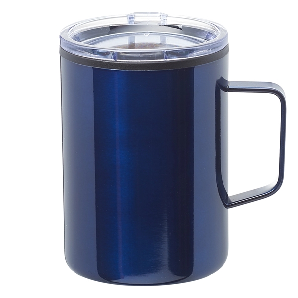 13.5 oz. Wells Stainless Steel Camper Mug - 13.5 oz. Wells Stainless Steel Camper Mug - Image 3 of 5