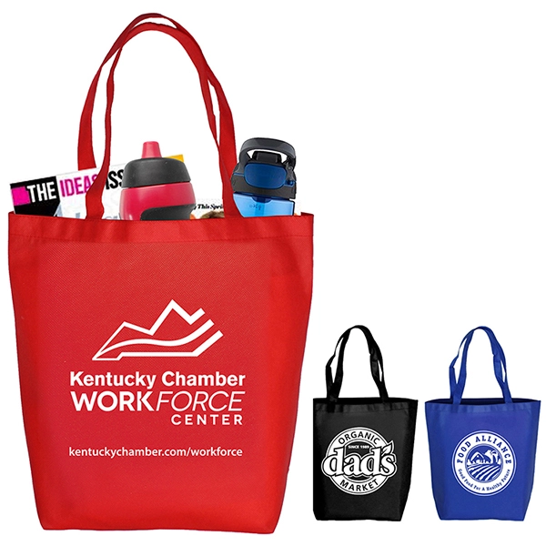 15" x 14" x 5"- CORAL ECONOMY Grocery and Shopping Tote Bag - 15" x 14" x 5"- CORAL ECONOMY Grocery and Shopping Tote Bag - Image 0 of 7