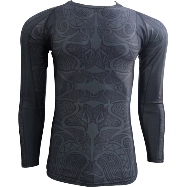 Fully sublimated Adult Long sleeve rash guard - Fully sublimated Adult Long sleeve rash guard - Image 2 of 10