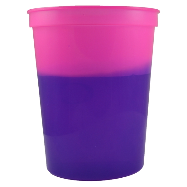 Colored 17 Oz. Color Changing Cup - Colored 17 Oz. Color Changing Cup - Image 2 of 3