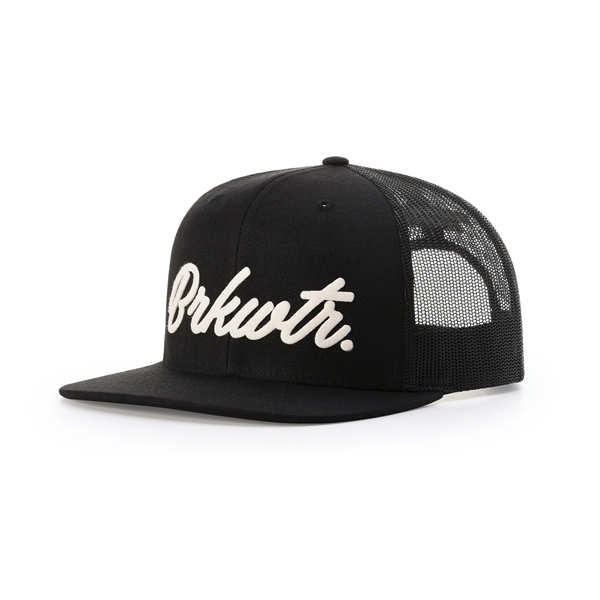 Wool Blend Flatbill Trucker Cap - Wool Blend Flatbill Trucker Cap - Image 0 of 16