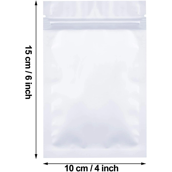 Smell Proof Bags Foil Pouch Bag Flat Ziplock Bag4 x 6 Inch - Smell Proof Bags Foil Pouch Bag Flat Ziplock Bag4 x 6 Inch - Image 6 of 10