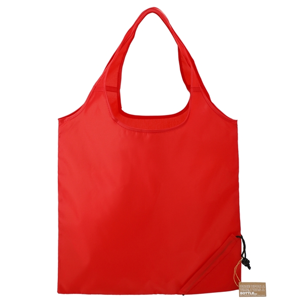 Bungalow RPET Foldable Shopper Tote - Bungalow RPET Foldable Shopper Tote - Image 17 of 27