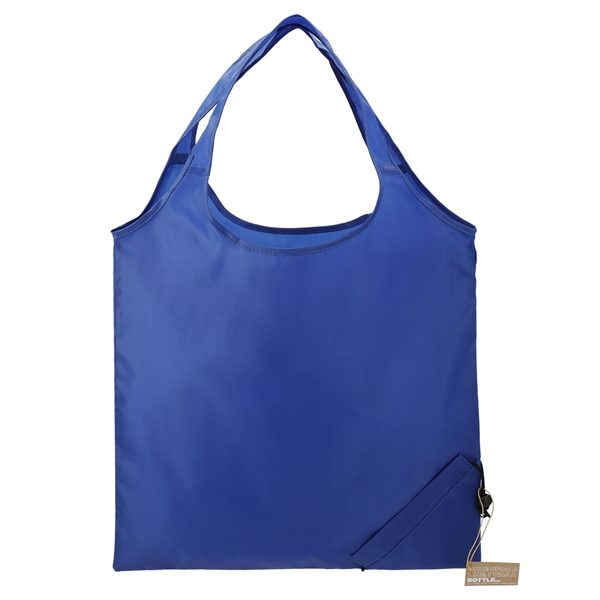 Bungalow RPET Foldable Shopper Tote - Bungalow RPET Foldable Shopper Tote - Image 23 of 27