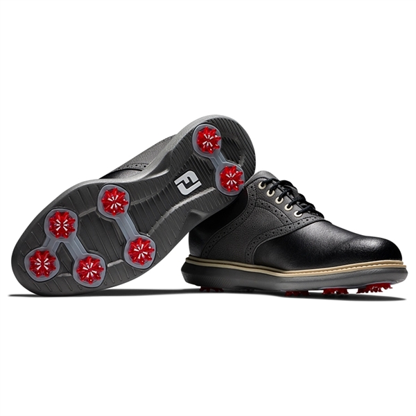 FootJoy Traditions -  Saddle Spiked Golf Shoe - FootJoy Traditions -  Saddle Spiked Golf Shoe - Image 2 of 6