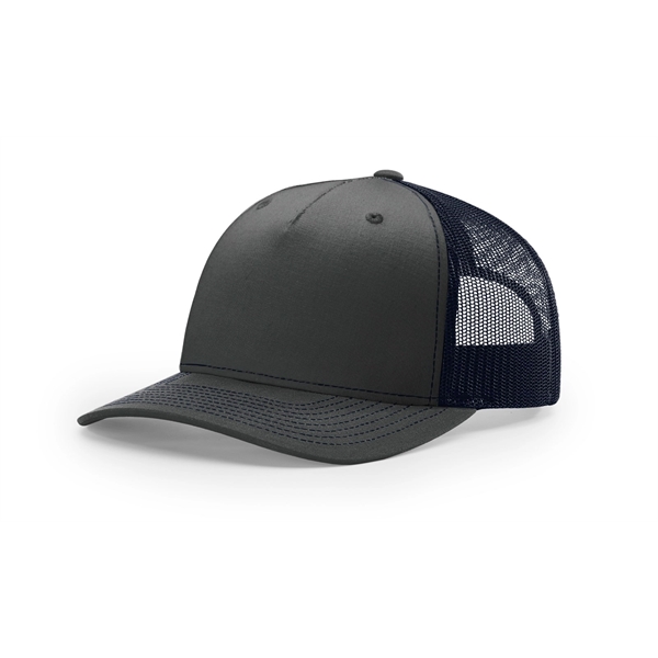 Five Panel Pinch Trucker Cap - Five Panel Pinch Trucker Cap - Image 4 of 16