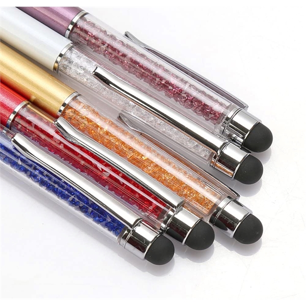2 in 1 Crystal Stylus and Ballpoint Pen - 2 in 1 Crystal Stylus and Ballpoint Pen - Image 4 of 4
