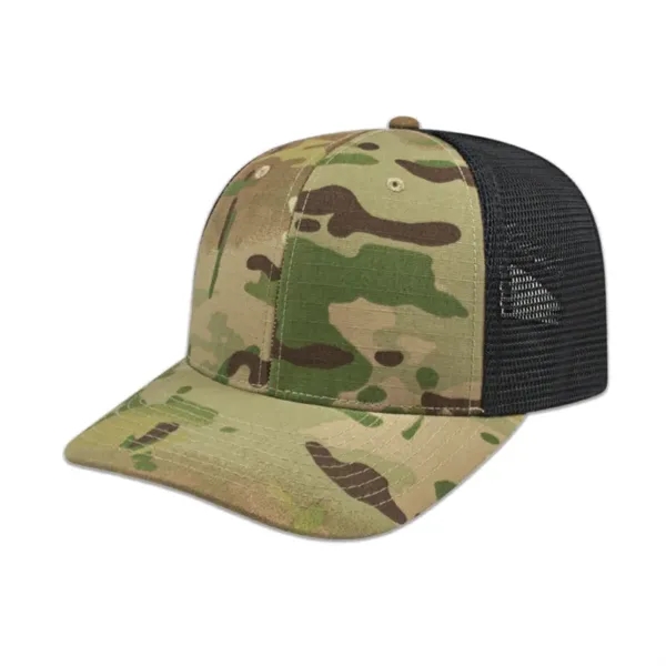 Premium Multicam® Trucker Mesh Back Cap - Premium Multicam® Trucker Mesh Back Cap - Image 2 of 3
