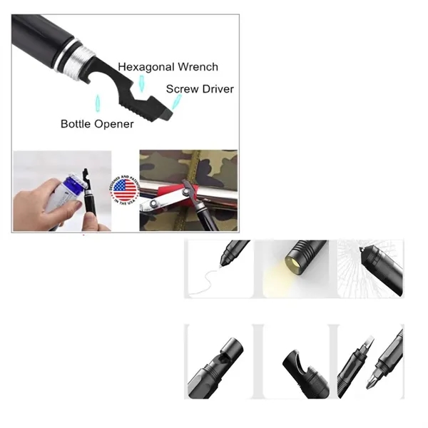 The Most Loaded 6-in-1 Tactical Pen - The Most Loaded 6-in-1 Tactical Pen - Image 2 of 2