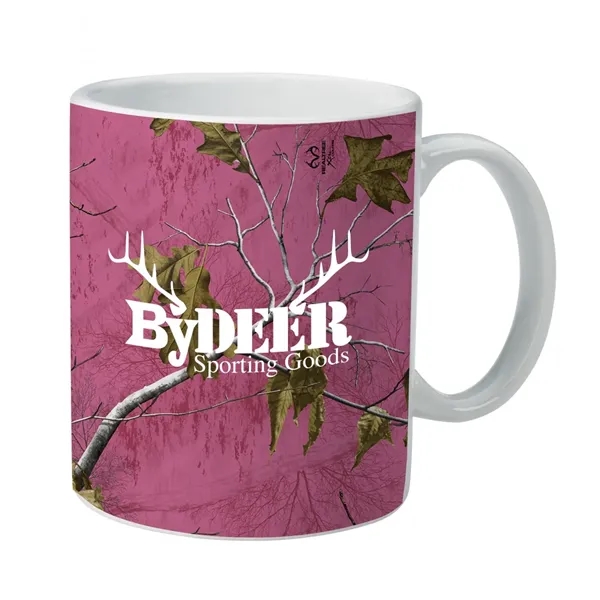 Custom Coffee Mug - Realistic Tree Camo - 11 ounce — Bar Products