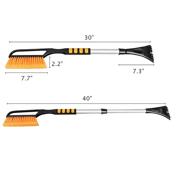 Detachable Ice Scrapper Extendable Snow Brush - Detachable Ice Scrapper Extendable Snow Brush - Image 1 of 4