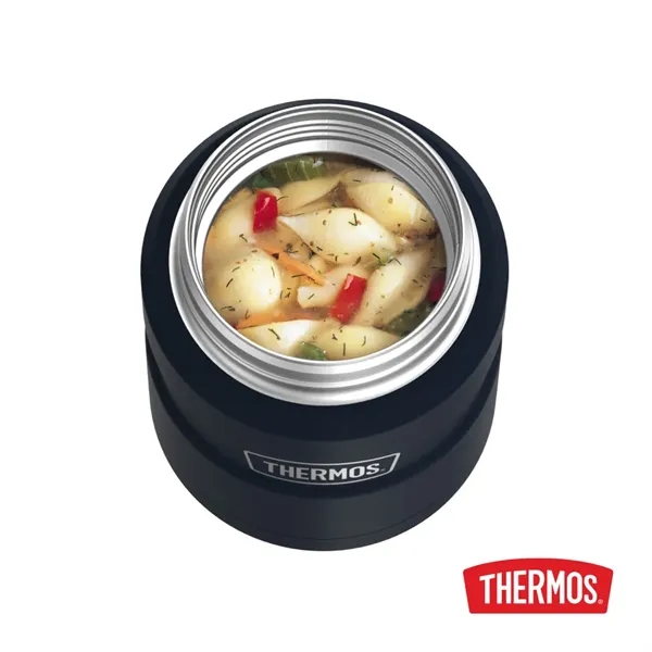 Thermos® King™ SS Food Jar w/Folding Spoon - 16oz - Thermos® King™ SS Food Jar w/Folding Spoon - 16oz - Image 3 of 6