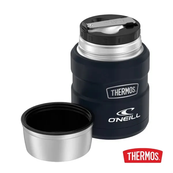 Thermos® King™ SS Food Jar w/Folding Spoon - 16oz - Thermos® King™ SS Food Jar w/Folding Spoon - 16oz - Image 2 of 6