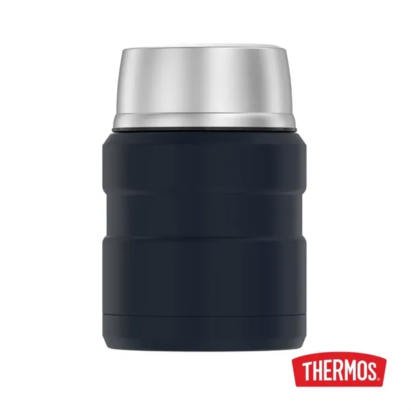 Thermos® King™ SS Food Jar w/Folding Spoon - 16oz - Thermos® King™ SS Food Jar w/Folding Spoon - 16oz - Image 1 of 6