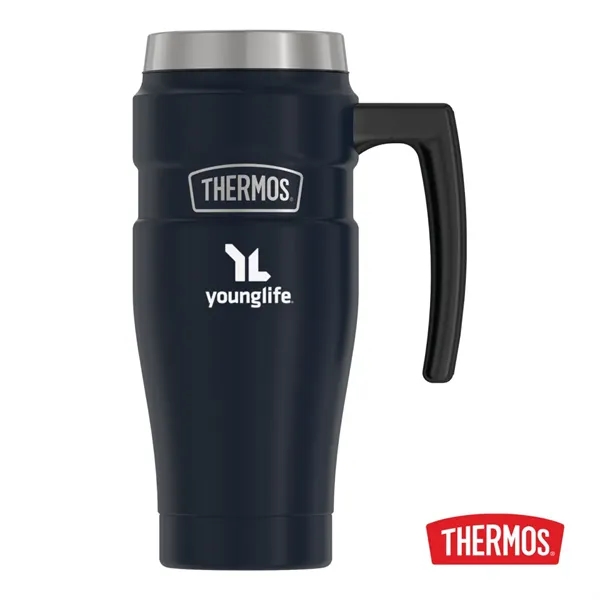 Thermos® King™ SS Handled Tumbler - 16oz - Thermos® King™ SS Handled Tumbler - 16oz - Image 0 of 7