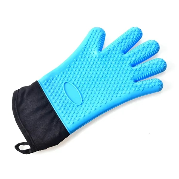 Kitchen Silicone Oven Mitts - Kitchen Silicone Oven Mitts - Image 3 of 6