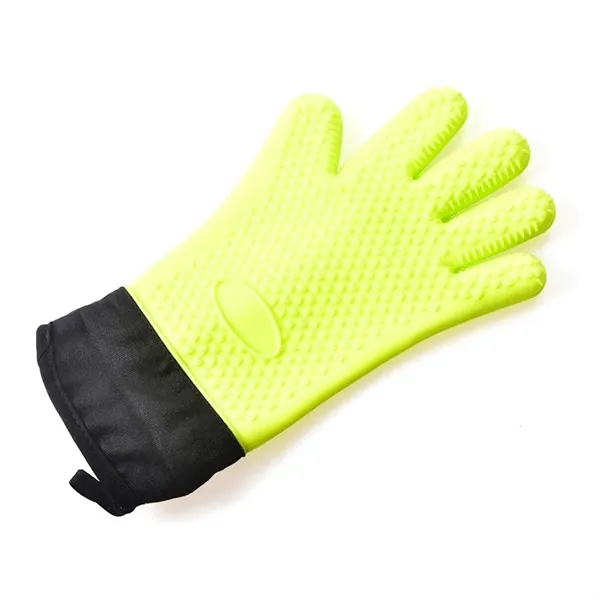 Kitchen Silicone Oven Mitts - Kitchen Silicone Oven Mitts - Image 4 of 6