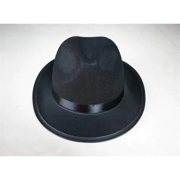Black Felt /Fedora Hat - Black Felt /Fedora Hat - Image 0 of 8