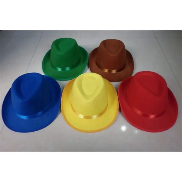 Black Felt /Fedora Hat - Black Felt /Fedora Hat - Image 3 of 8