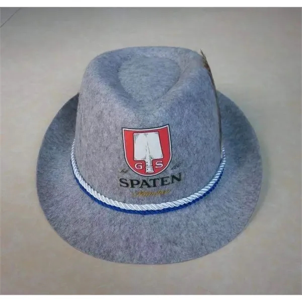 Black Felt /Fedora Hat - Black Felt /Fedora Hat - Image 4 of 8