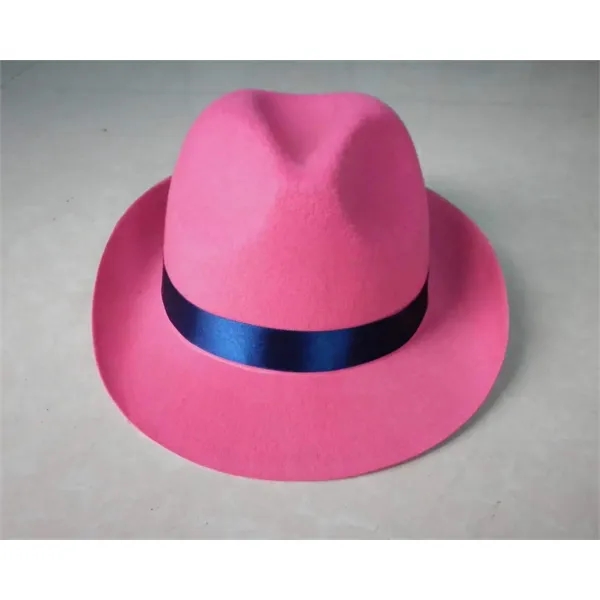 Black Felt /Fedora Hat - Black Felt /Fedora Hat - Image 5 of 8