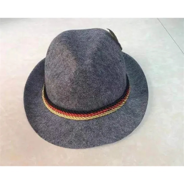 Black Felt /Fedora Hat - Black Felt /Fedora Hat - Image 8 of 8