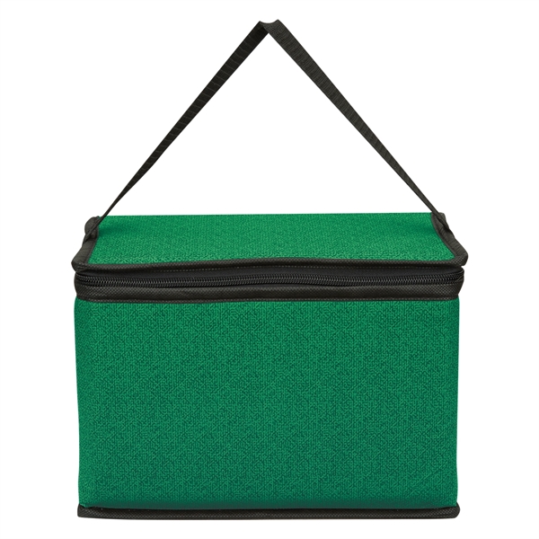 Heathered Non-Woven Cooler Lunch Bag - Heathered Non-Woven Cooler Lunch Bag - Image 8 of 13