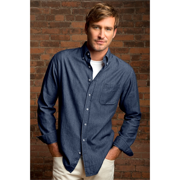 Men's Hudson Denim Shirt - Men's Hudson Denim Shirt - Image 5 of 19