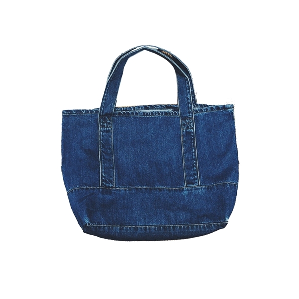 Denim Tote Bag - Denim Tote Bag - Image 4 of 4