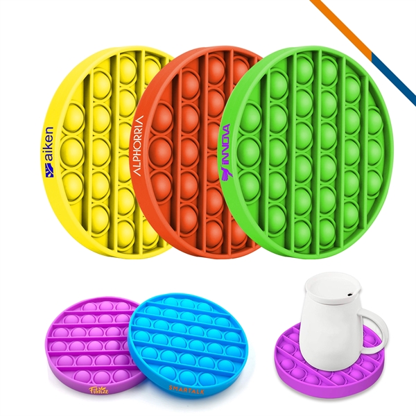 Sunshine Bubble Fidget Toy - Sunshine Bubble Fidget Toy - Image 9 of 9